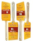 Pro-Perfect 4 Pack Professional Paint Brushes. The 