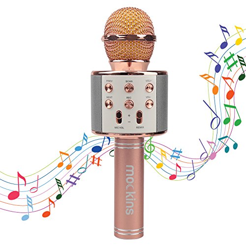 Mockins ws858 wireless portable handheld bluetooth kara…