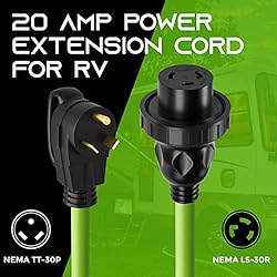 GearIT 20-Amp RV Power Extension Cord