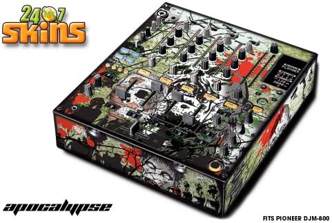 Designer Decal For Pioneer Djm 800 Pro Dj Mixer Apocalypse Video Games Amazon Com