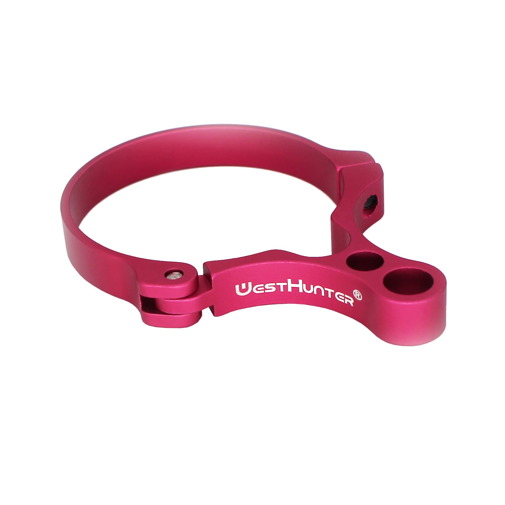 WestHunter Optics 44 mm Riflescope Switchview Throw Levers | with Notch, Red