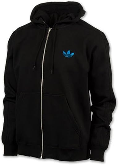 adidas flock hoodie black