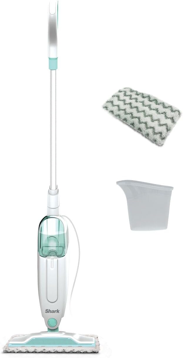 Shark Steam Mop Lightweight Hard Floor Steam Cleaner 375ml 2 Washable Pads UK