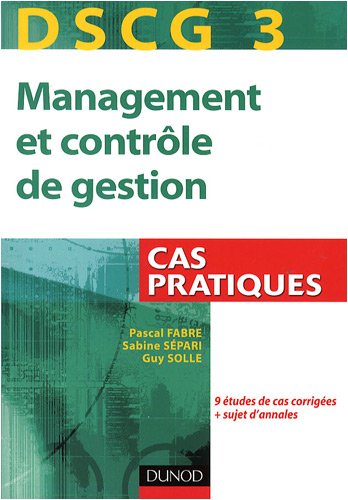Management et contrôle de gestion