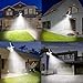 Solar Motion Sensor Light Outdoor - 800Lumens 8 LED Spotlight 5-Watt Solar Lights Outdoor IP66 Waterproof, Wireless Solar Flood Light for Porch Garden Patio Driveway Pathway