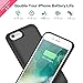 Battery Case for iPhone 6s Plus / 6 Plus 8500mAh,HETP Rechargeable External Charging Case for iPhone 6 Plus 6s Plus Protective Battery Pack Apple Portable Power Bank (5.5 inch ) - Black