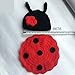 MSFS Baby Photo Prop Outfit Ladybug Clothes Newborn Knit Crochet Photopraphy Dress