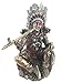 Native American Indian Chief Smoking Peace Pipe Statue Sculpture Figurine