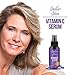 Premium Vitamin C Serum For Face Also Contains Vitamin E and Hyaluronic Acid, Anti Wrinkle, Anti Aging Skin Care Product, Promote Youthful & Vibrant Skin, Pump Action Bottle, 1 fl oz, Made in USA