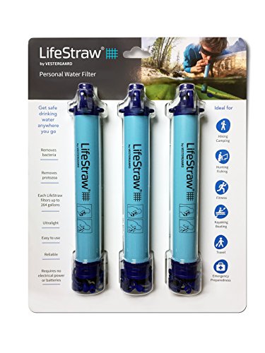 LifeStraw Personal Water Filter - 3 Pack