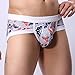NEARTIME Men's Underwear, Men Elastic Soft Boxer Briefs Shorts Bulge Pouch (M, White) ...