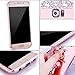 Galaxy S8+ Case,S8 Plus Cover ,MACBOU Crystal Rhinestone Soft Rubber Bumper Bling Diamond Glitter Mirror Makeup Case with Ring Stand Holder Cover Case for Samsung Galaxy S8+ S8 Plus (Rose Gold)