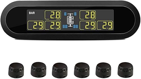 Tymate TPMS Solar Power for RV Trailer Wireless Tire Pressure