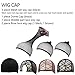 Wig Making Value Kit I J C Shape Needles Weaving Thread T-Pin Needle Wig Combs Clips Sewing Scissors Hair Comb Styling Hair Clips Elastic Spool Elastic Bands Dome Cap Middle Part Rose Lace Wig Capsthumb 2