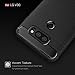 LG V30 Case,LG V30 PLUS Case, Suensan Flexible Durability, Durable Anti-Slip TPU Shock Absorption Technology Raised Bezels Protective Case Cover for LG V30 + (Blcak)