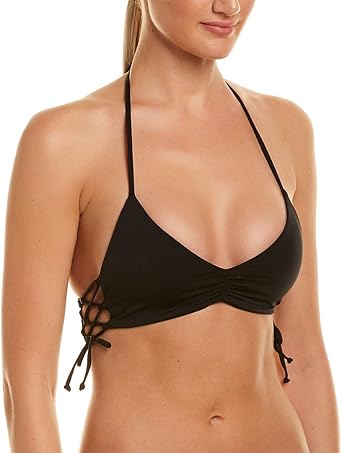 Amazon Com Lspace Gwen Top Black D Cup Clothing
