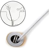 Alink Sink Drain Overflow Cleaning Brush, Household Sewer Hair Catcher