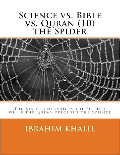 Science Vs. Bible Vs. Quran (10) The Spider: The Bible Contradicts The  Science While The Quran Preceded The Science: Khalil, Dr. Ibrahim:  9781530151684: Books: Amazon.com