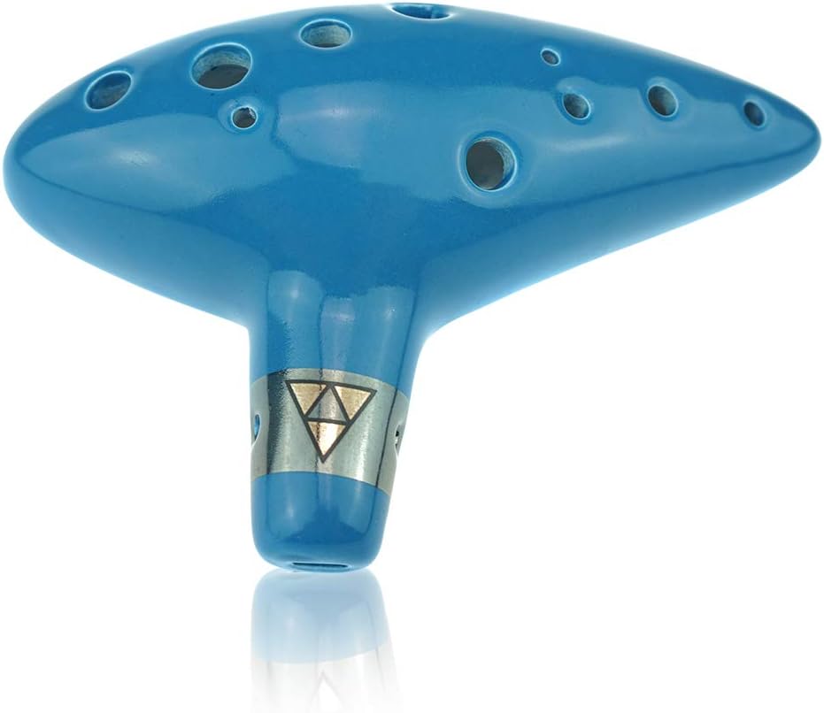 Ocarinawind 12 Hole Zelda Ocarina From Legend of Zelda Alto C Sky Blue