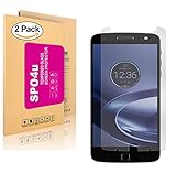 [2-Pack] Motorola Moto Z Force Droid Glass Screen Protector,SPO4u Moto Z Force Droid Screen Protector Tempered Glass-Transparent -0.25mm Screen Protection HD Ultra Clear