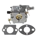 Hipa 640347 640347A Carburetor w Gasket for Strikemaster Jiffy Ice Auger with Tecumseh TM049XA Power Head