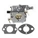 Hipa 640347 640347A Carburetor w Gasket for Strikemaster Jiffy Ice Auger with Tecumseh TM049XA Power Head