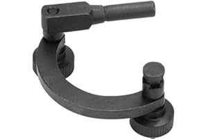 Dial Indicator Holder, Hard Steel Half Round Combination for Connection with Dial Gauges Test Dial Indicator Arc Holder