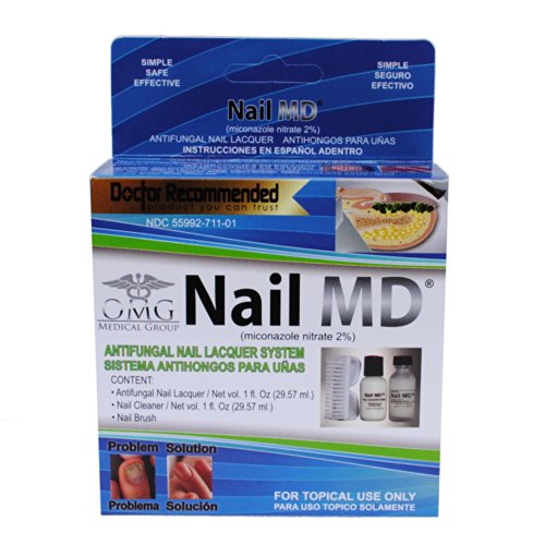 Nail MD Antifungal Nail Lacquer System, 3 Count Buy Online in UAE