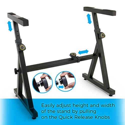 4 Plixio+Piano+Keyboard+Stand+Adjustable