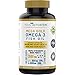 Mega Gold Omega 3 Triple Strength Burpless Fish Oil, Advanced Support Supplement For Brain, Skin, Hair & Heart Health Power, High Potency EPA DHA, Vitamin E, 2000mg, Non-GMO, 120 Small Liquid Softgels
