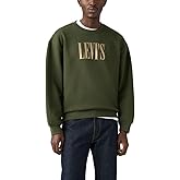 Levi's mens Relaxed Graphic Crewneck Sweatshirt