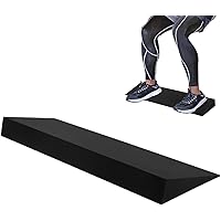 Yoga Wedge, Slant Board for Calf Stretching, Gymnastics Wedges Mat, Incline Board for Squat Block, EVA Foam Wedge for Exercis