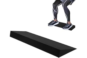 Yoga Wedge, Slant Board for Calf Stretching, Gymnastics Wedges Mat, Incline Board for Squat Block, EVA Foam Wedge for Exercis