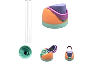 The replaceable cup lid is suitable for 16, 24, 32and 40-ounce cups. It is a one-click water bottle cap replacement accessory