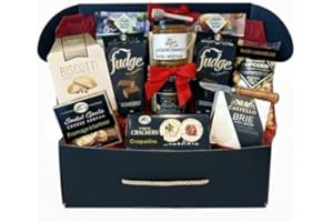 Gourmet Cheese Gift Box �C Inside this beautiful box you will find Danish Brie and Smoked Gouda, Stainless Steel Knife, Cracke