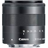 Canon EF-M 18-55mm f3.5-5.6 IS STM Compact System Lens (Bulk Packaging) International Version (No warranty)
