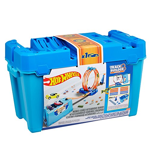 Hot Wheels Track Builder Multi Loop Box Playset