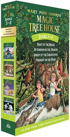ピーター・エレンショー　Pooh and the Magic Tree Amazon.com: Magic Tree House Boxed Set, Books 9-12: Dolphins at