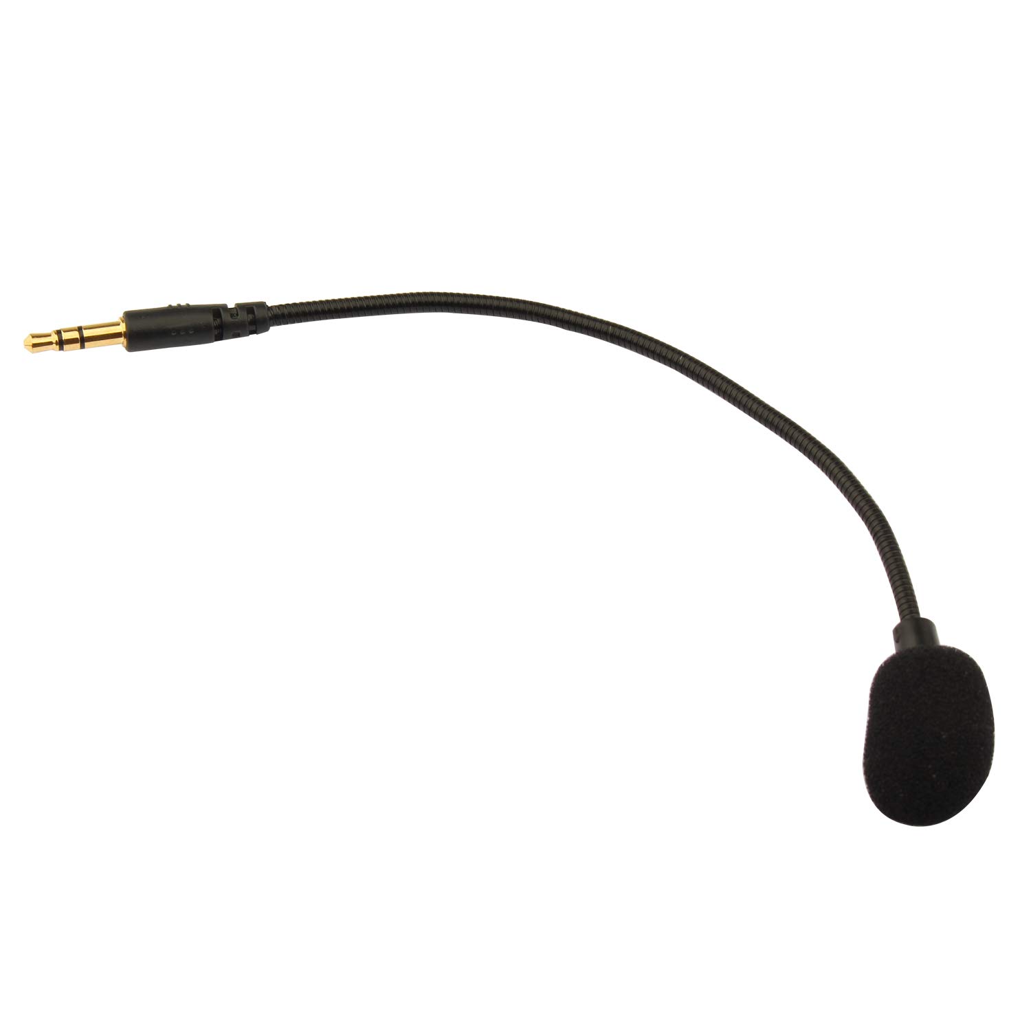 Futheda 3.5mm Replacement Game Microphone Boom Mic Compatible with Turtle Beach Ear Force Gaming Headsets Xbox One PS4 Switch Mac PC Computer Gaming Headphones