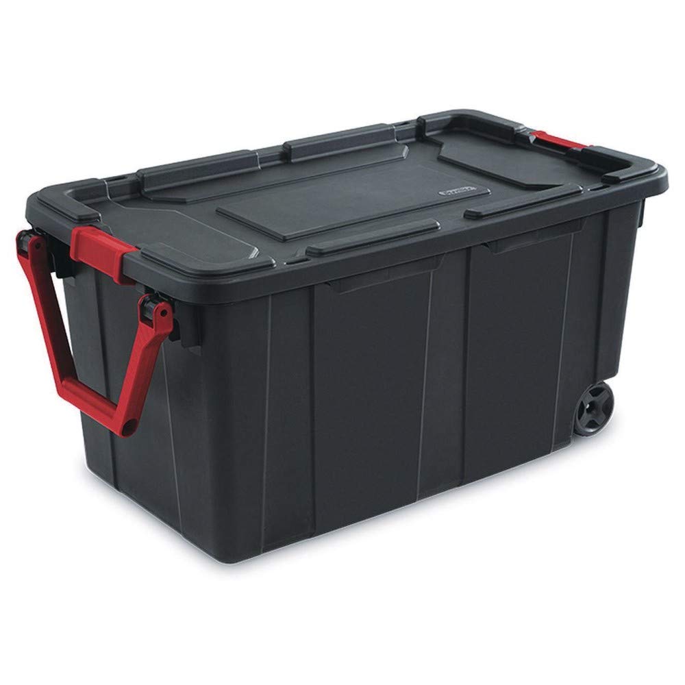 STERILITE Wheeled Jumbo 40 Gallon Tote