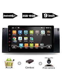 9" Inch Android 7.1 Touch Screen Radio Car Stereo Car Radio GPS Navigation Head Unit Multimedia WiFi SUB FM AM OBD2 fit BMW M5 1995 1996 1997 1998 1999 2000 2001 2002 2003 E39 1995 2003 E53 2000 2007