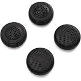 PlayVital Thumb Grip Caps for Steam Deck LCD, Silicone Thumbsticks Grips Joystick Caps for Steam Deck OLED - Samurai &amp; Guardian Edition
