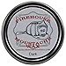 Firehouse Moustache Wax DARK - for Beard & Mustache Shaping, Naturally Scented & Colored, All-Weather Mustache & Beard Wax (1 Ounce Tin); HANDMADE in Small Batches by John the Fireman