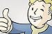 Trends International Fallout Thumbs Up Wall Poster 22.375