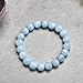 Soothing Bracelet - Natural Aquamarine bracelet - Bring Positive Energy - Peace - Youthfulness Bracelet - Crystal Stone Bracelet for Everlasting Joy