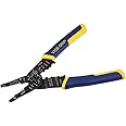 IRWIN Vise-Grip Wire Stripping Tool / Wire Cutter, 8-Inch (2078309), Multicolor