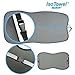 Sojoy Universal Four Season Fashionable Car Seat Cushion Cover for Front of 2 Seats (Gray)