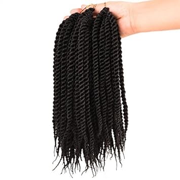 Micro Crochet Braids For Kids 1 Pack 2 Synthetic Twist Hair