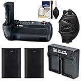 Canon BG-E22 Battery Grip for EOS R Mirrorless Camera with 2 LP-E6 Batteries & Dual Charger + Strap + Kit