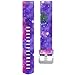 SKYLET for Fitbit Charge 2 Bands, Silicone Replacement Accessories Straps for Fitbit Charge 2 Universe Bracelet(No Tracker)[3PC: Universes, Large]